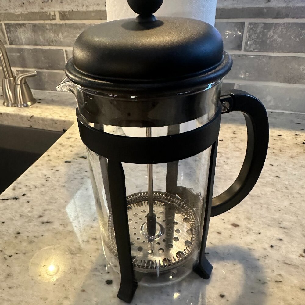 Bodum Chambord French Press Coffee Maker and Sboly Coffee Grinder